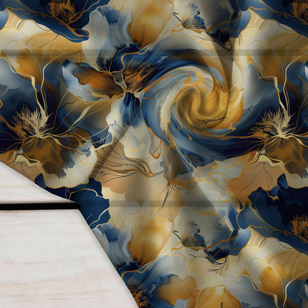 AUTUMN FLOWERS WZ.11 - Krepp