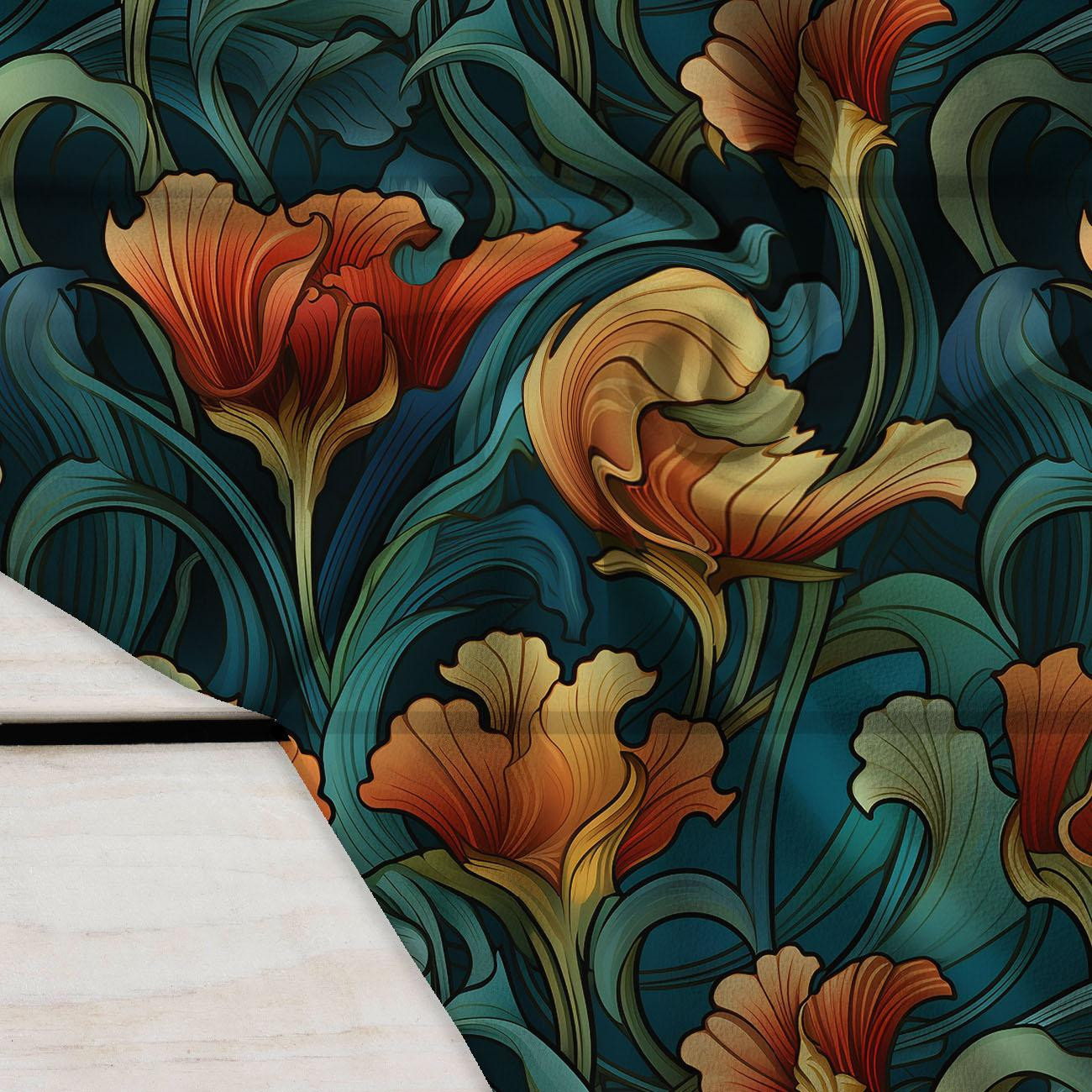 AUTUMN FLOWERS WZ.14 - Krepp