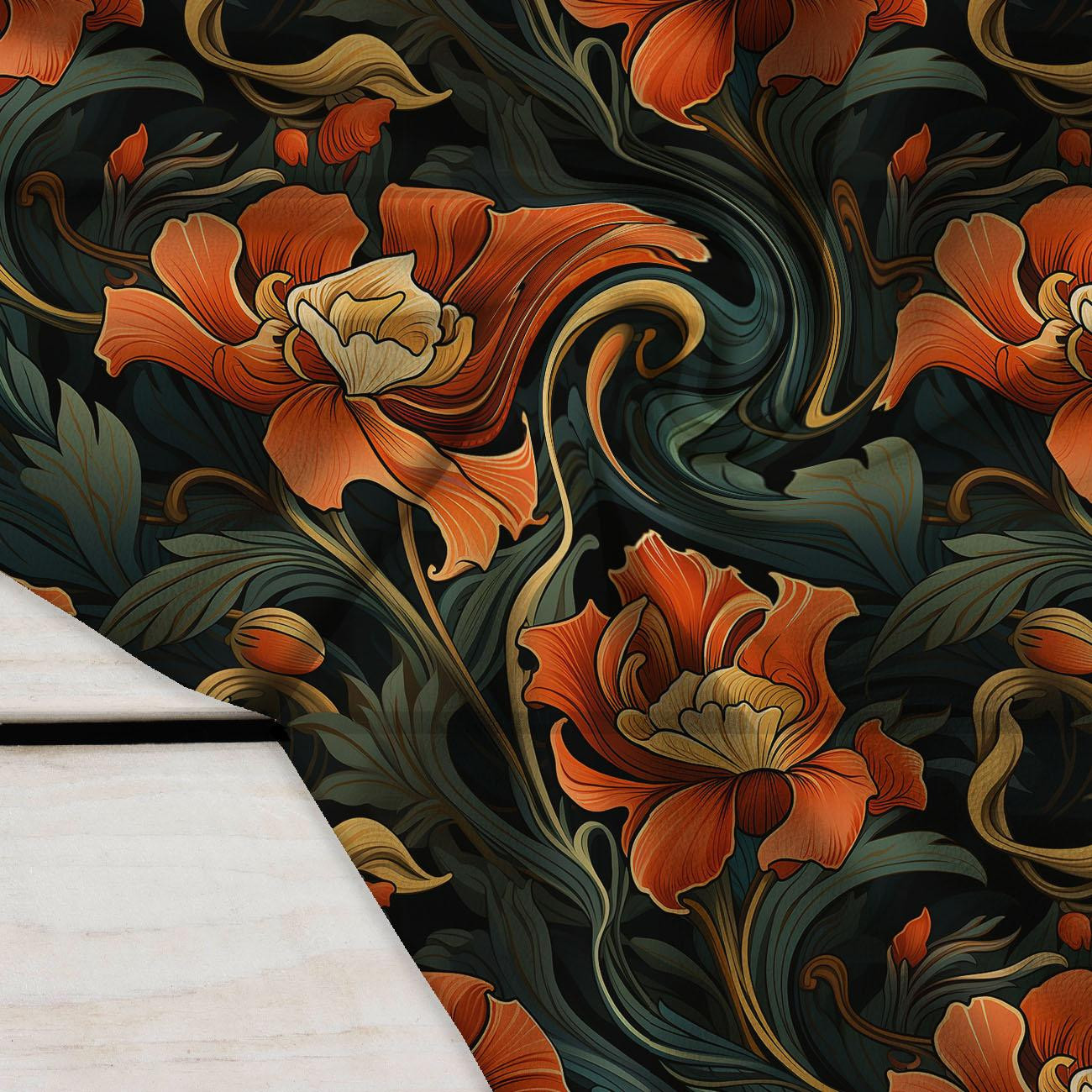 AUTUMN FLOWERS WZ.16 - Krepp