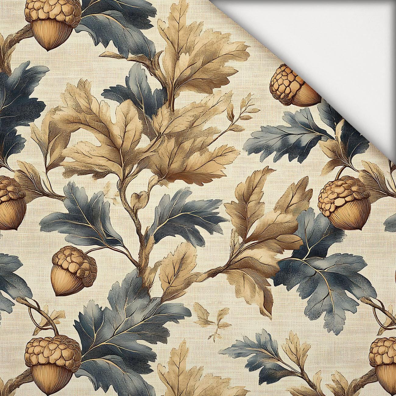 AUTUMN FOREST WZ. 2 - leichte Maschenware angeraut