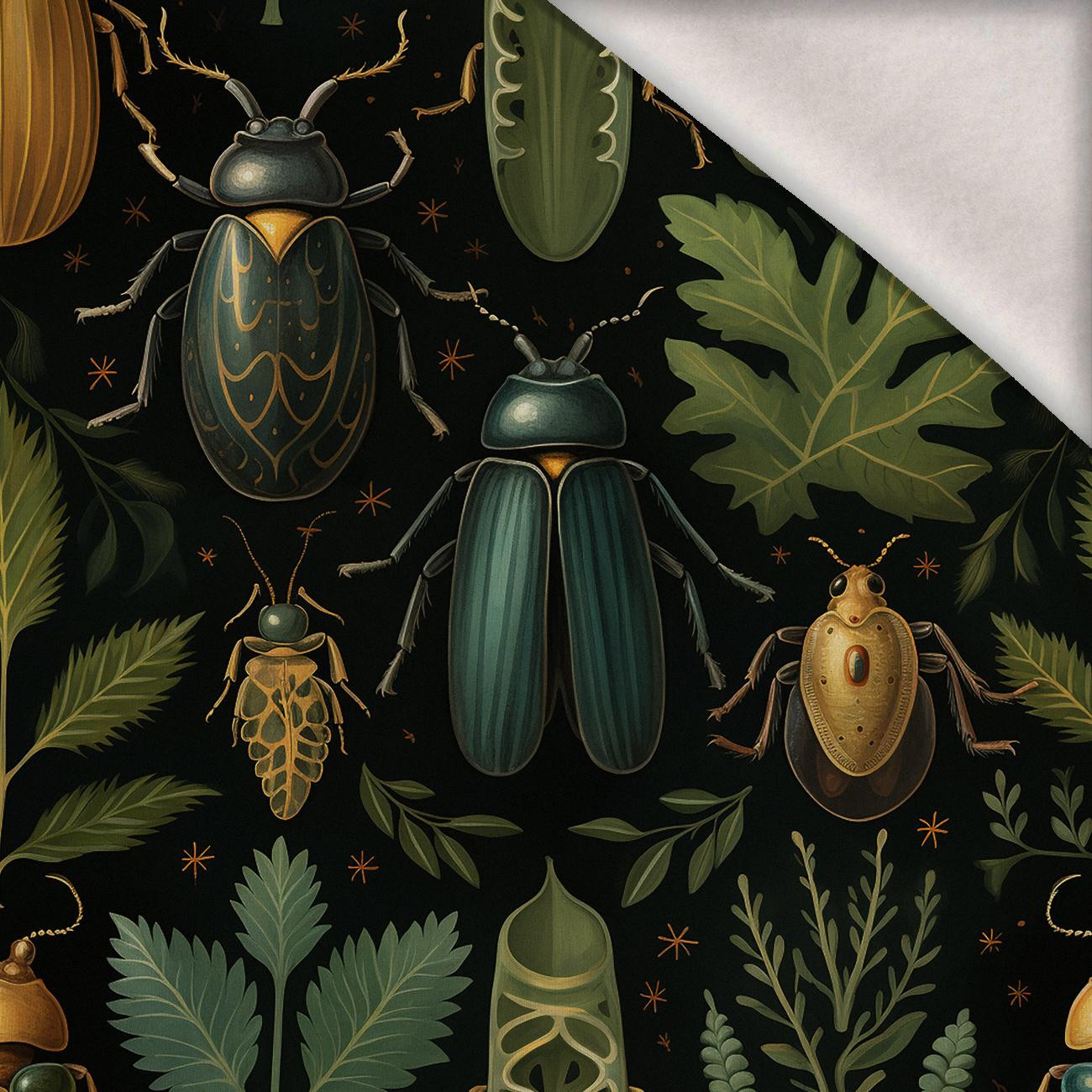 Botanical wz.1 - Wintersweat angeraut mit Elastan ITY