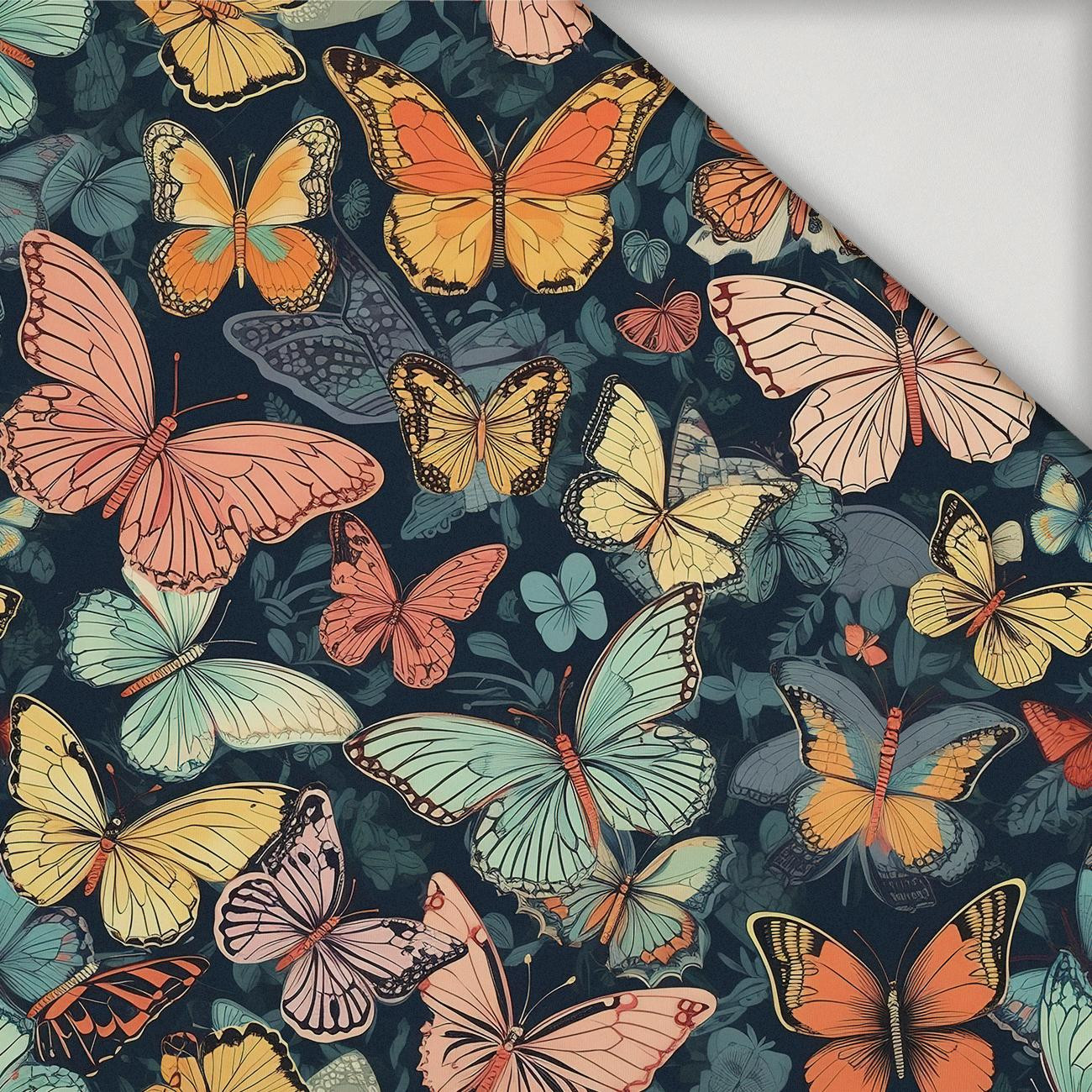 Butterfly & Flowers wz.5 - Lycra 300g