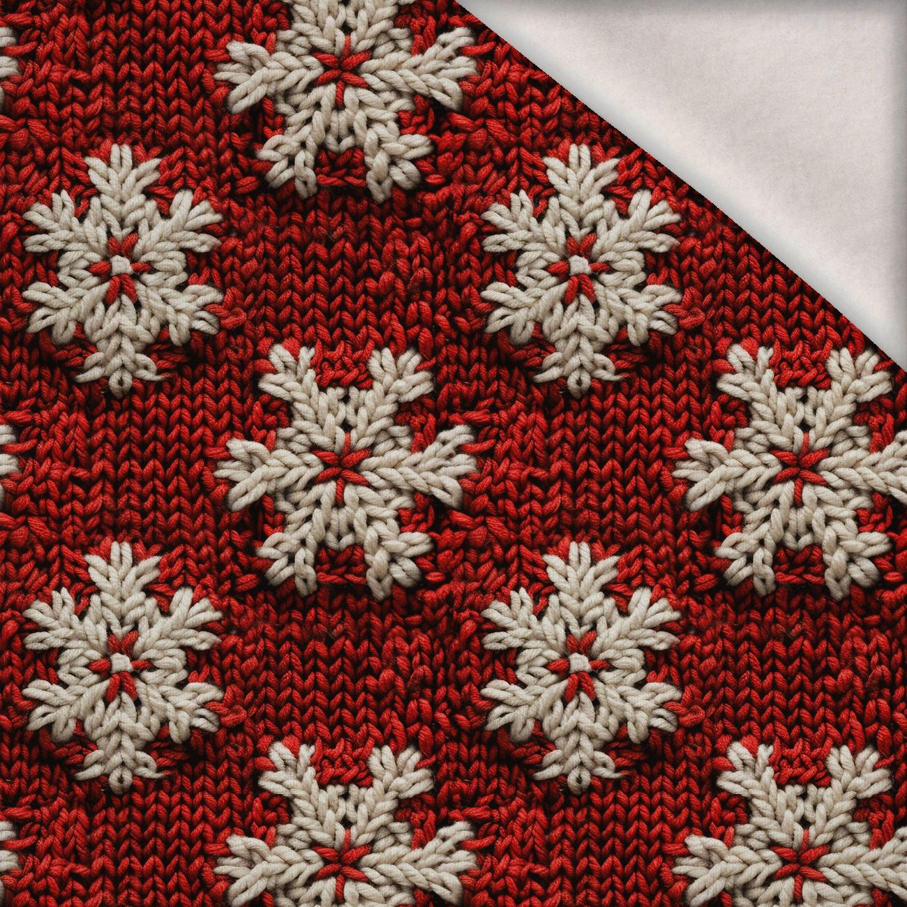 CHRISTMAS SWEATER wz.2 - Wintersweat angeraut mit Elastan ITY CHRISTMAS SWEATER wz.2 - Wintersweat angeraut mit Elastan ITY