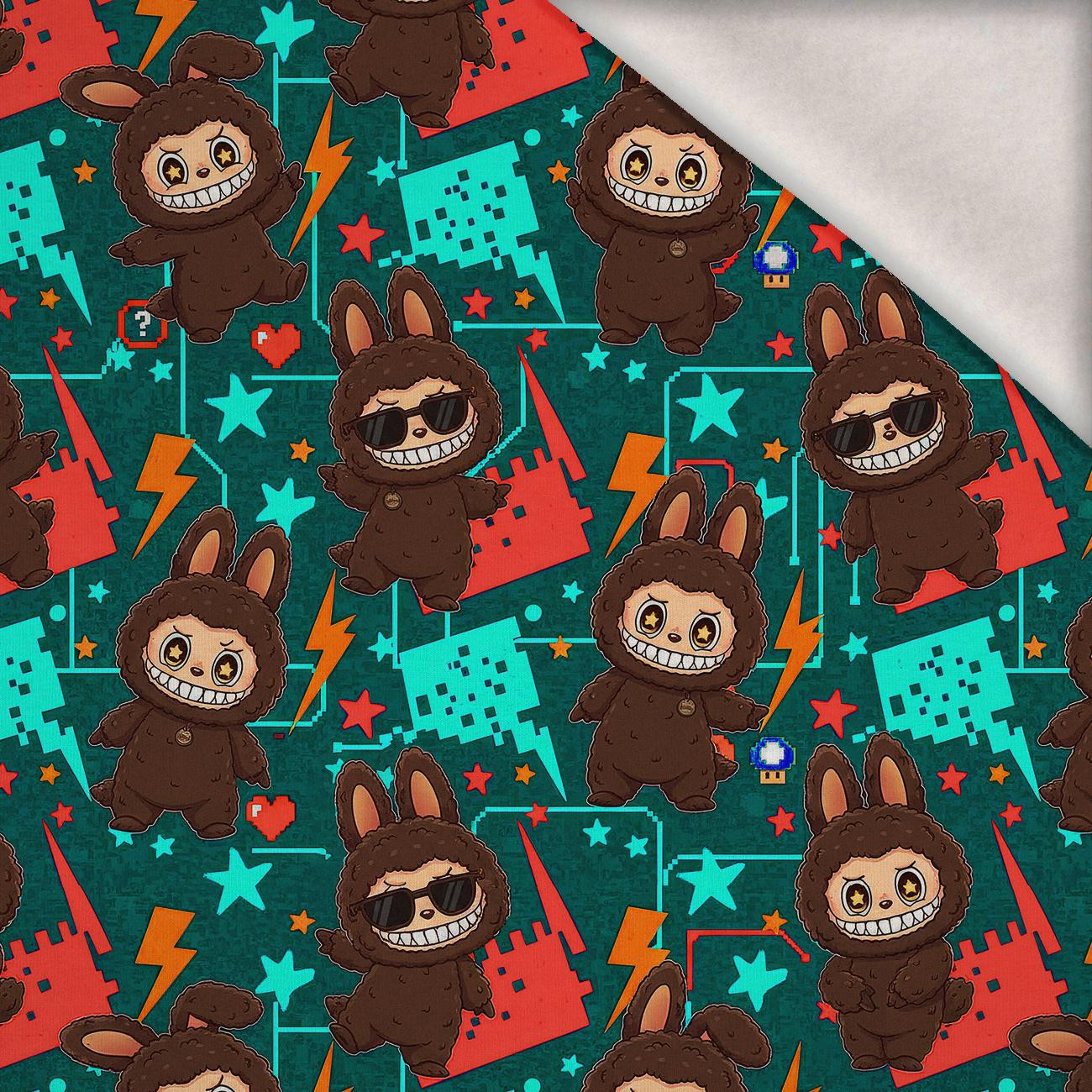 Creepy Cute WZ.1 - Wintersweat angeraut mit Elastan ITY