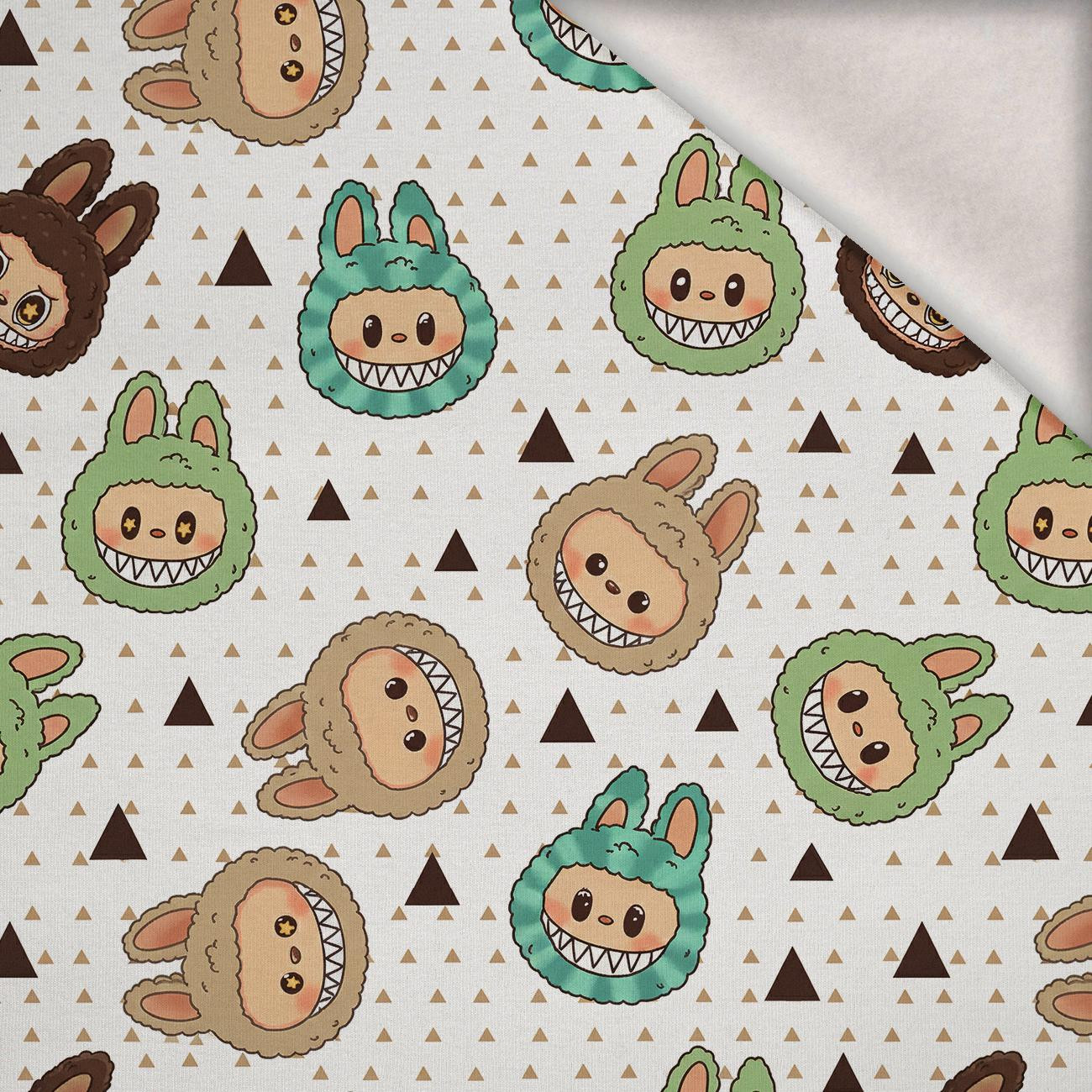 Creepy Cute WZ.2 - Wintersweat angeraut mit Elastan ITY