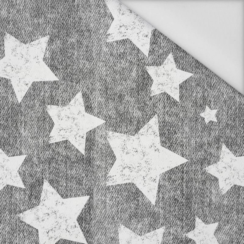 WEIß STERNE / vintage look jeans (grau) - Wasserabweisende Webware