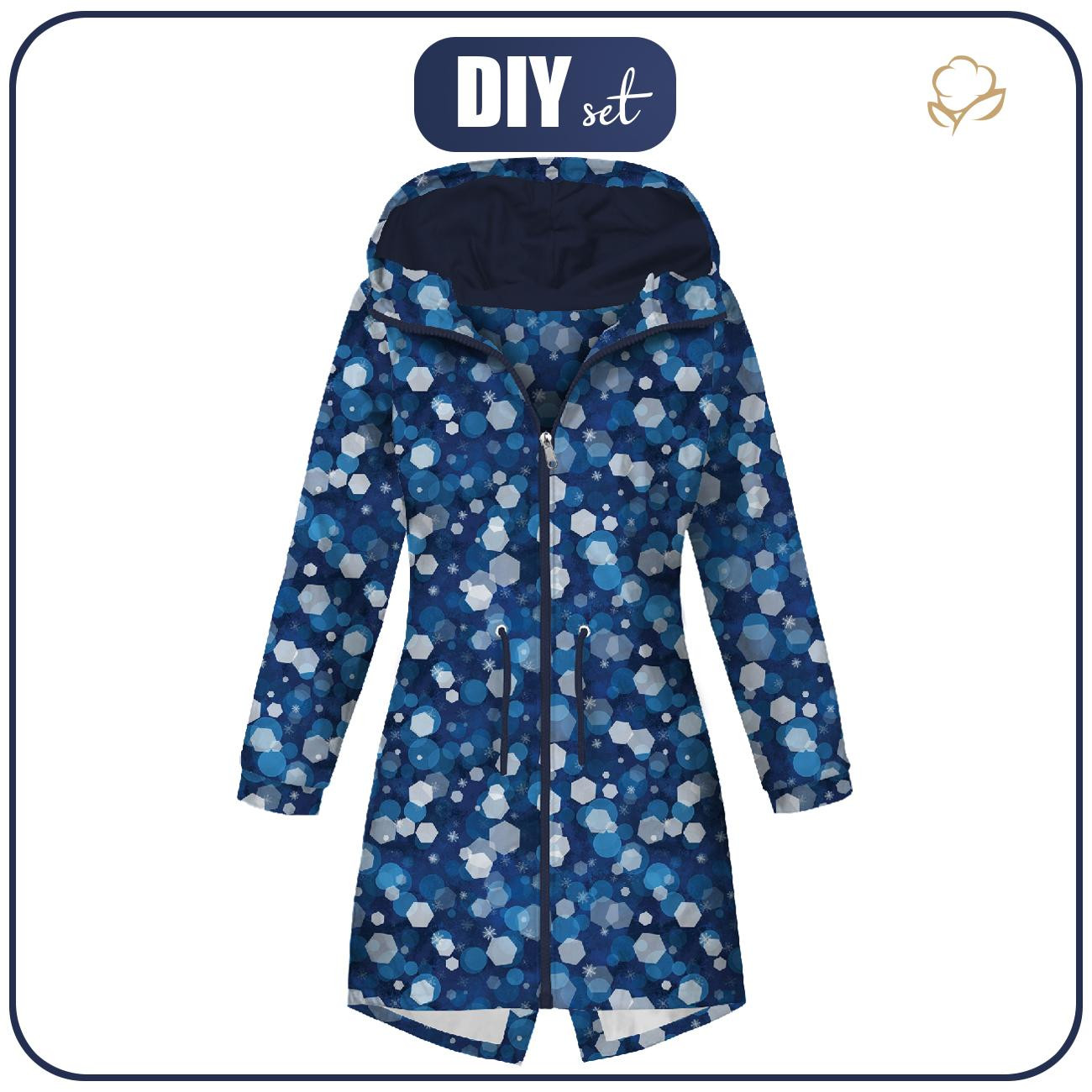 DAMENPARKA (ANNA) - WINTERHEXAGON (WINTER IS COMING) - Nähset