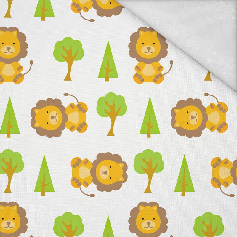 LÖWE IM WALD (TIERGARTEN) - Wasserabweisende Webware