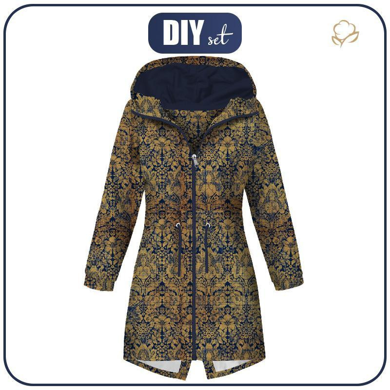 DAMENPARKA (ANNA) - ZAUBER DAMASCO m. 1 (ZAUBERSCHULE) / gold - Softshell XL