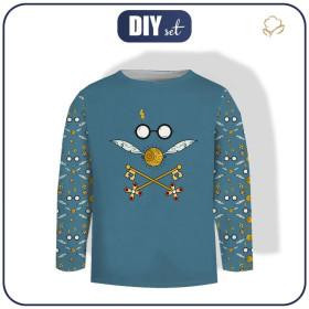 LONGSLEEVE - ZAUBER MIX (ZAUBERSCHULE) - Single Jersey (122/128)