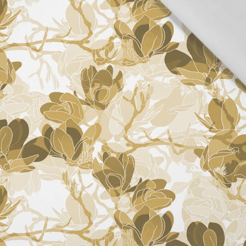 MAGNOLIEN Ms. 2 (gold) - Baumwoll Webware