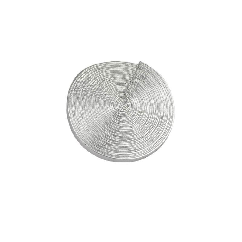 Plastikknopf Spirale 25 mm- schwarz
