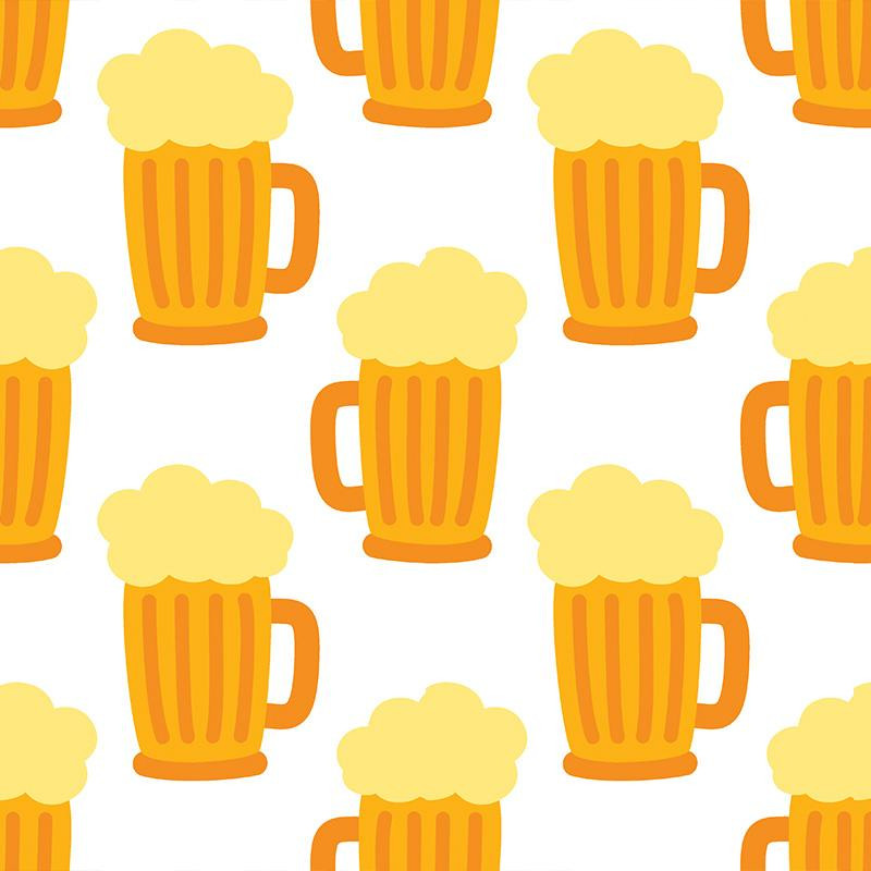 OKTOBERFEST BIER / weiß - Single Jersey TE210 Sommersweat