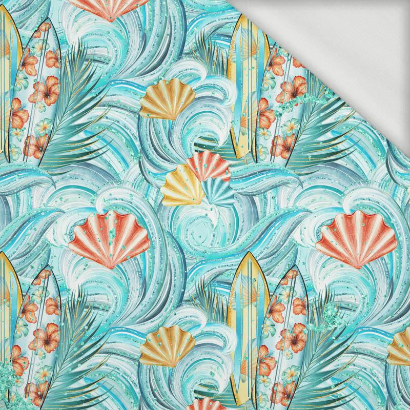 SURFBRETTER UND MUSCHELN / Wellen -  Sommersweat