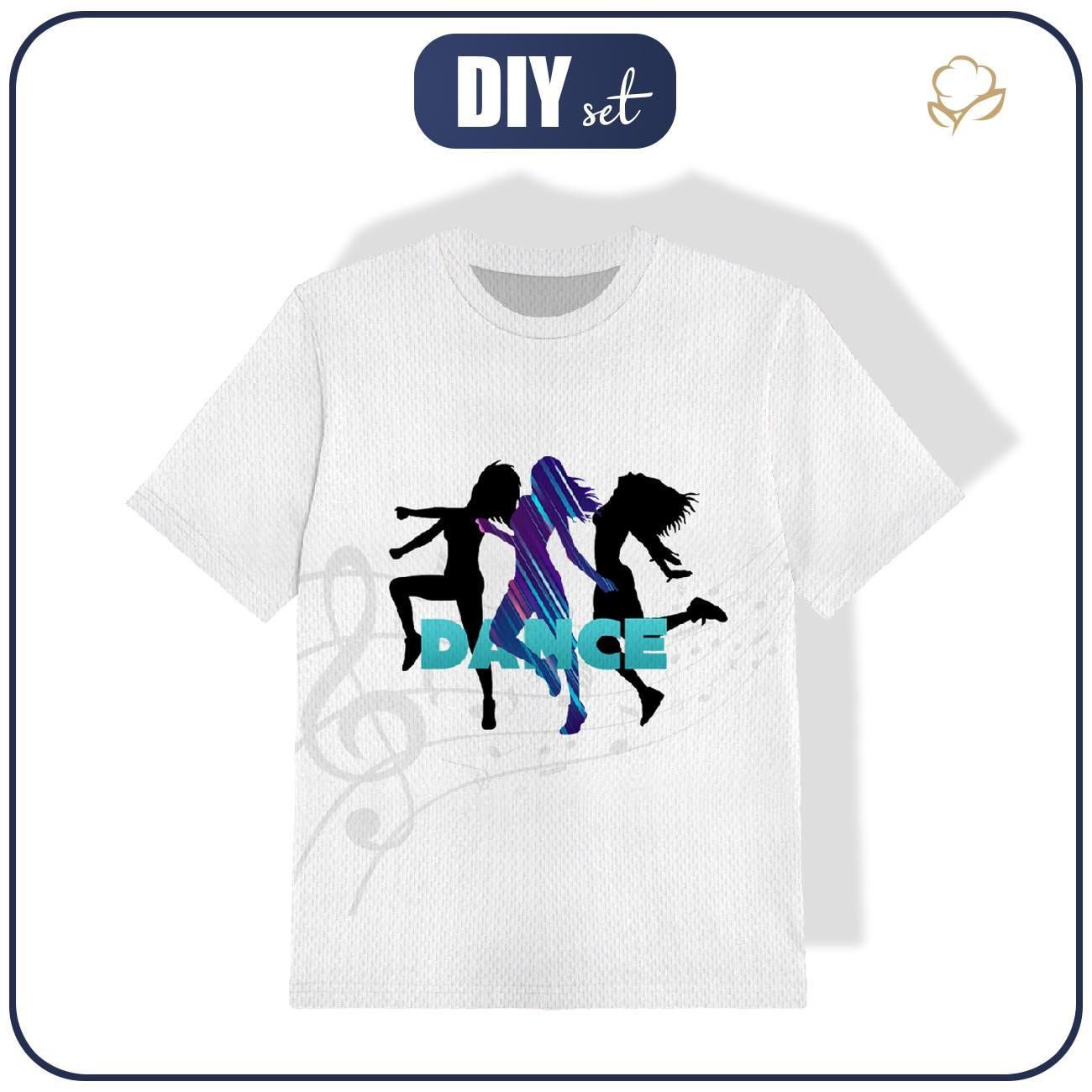 KINDER SPORT T-SHIRT - DANCE - Single Jersey (140/146)