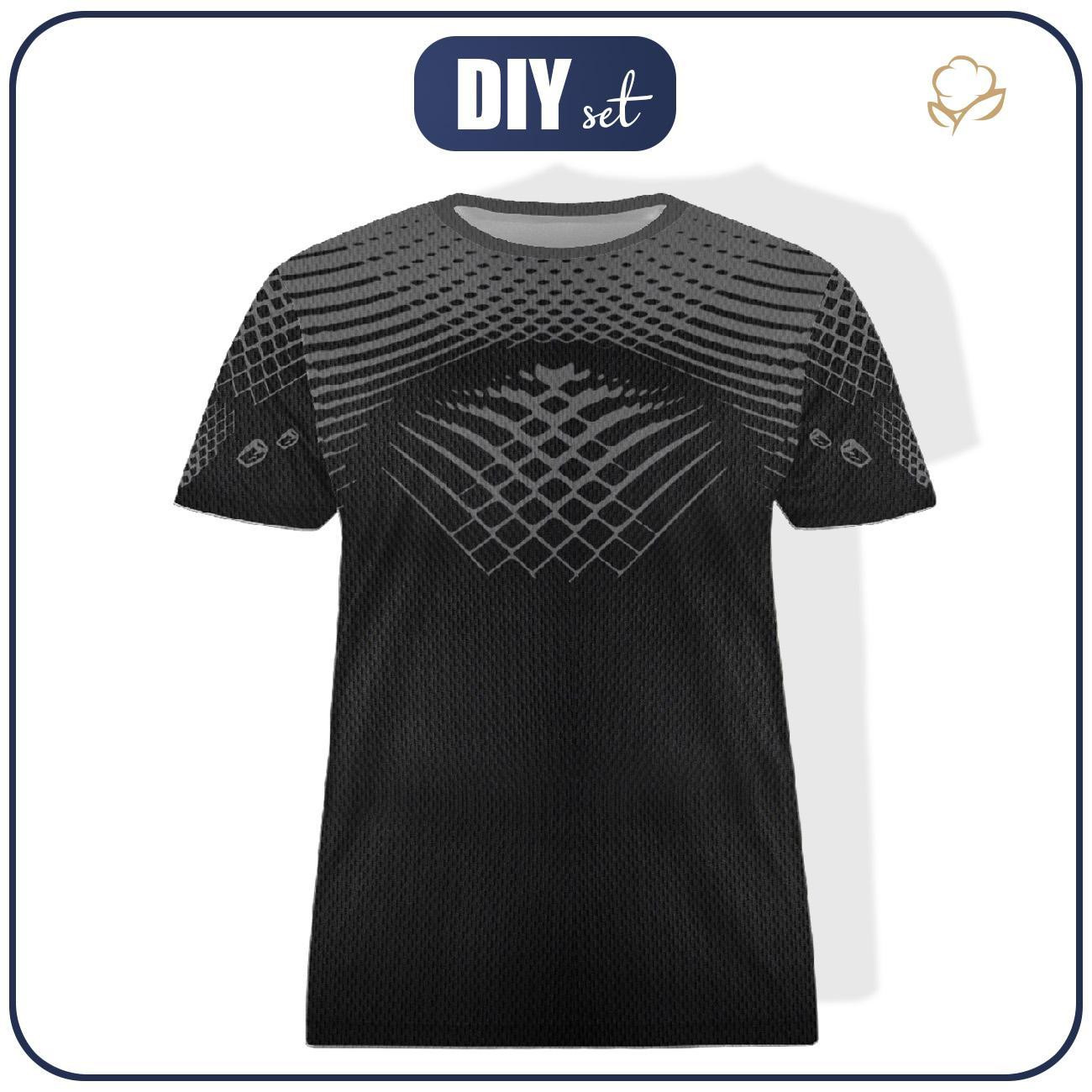 HERREN SPORT T-SHIRT - GYM HERO - Nähset - XS