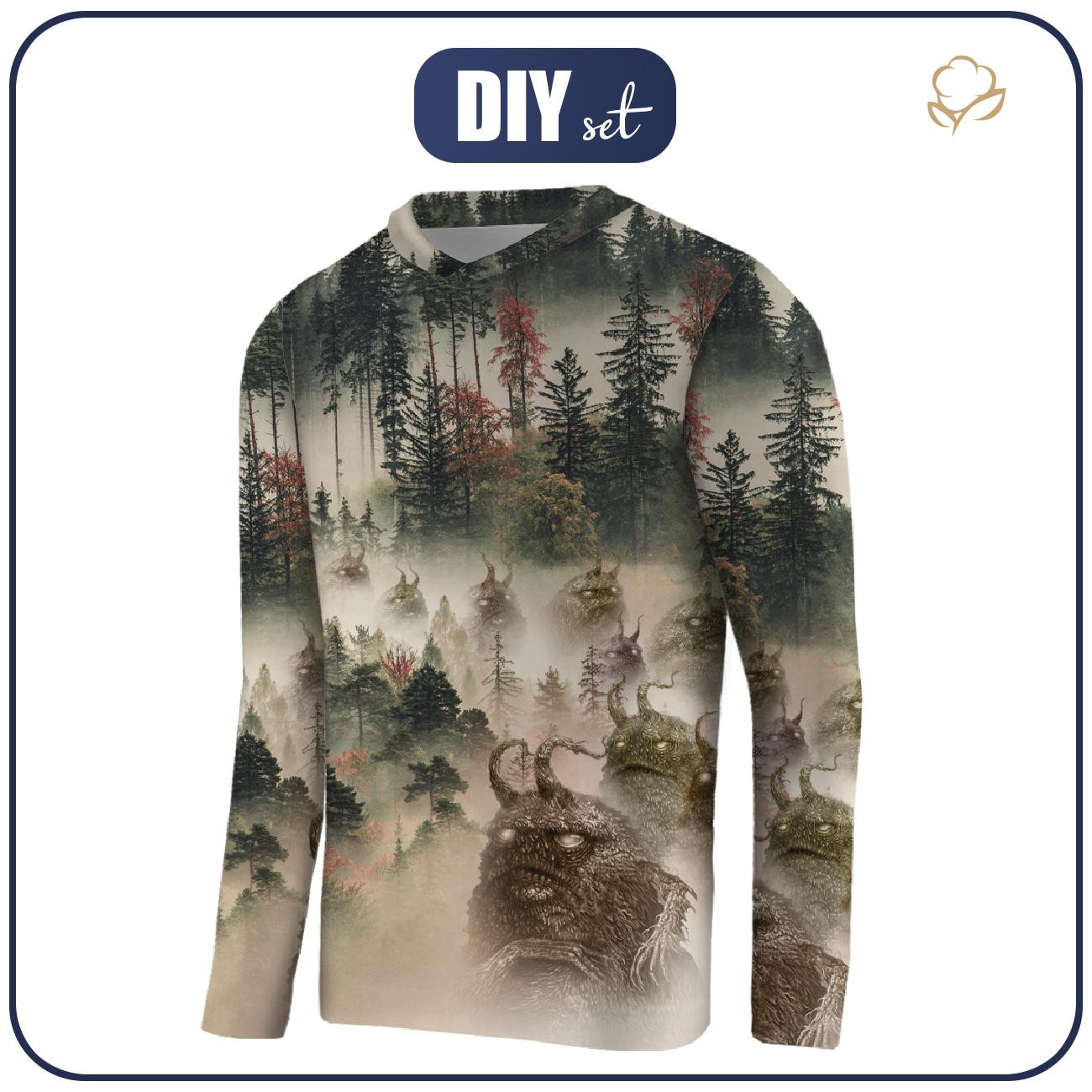 THERMO HERREN BLUSE (JIM) - WĘDROWCY LOSU BIESTER - Nähset