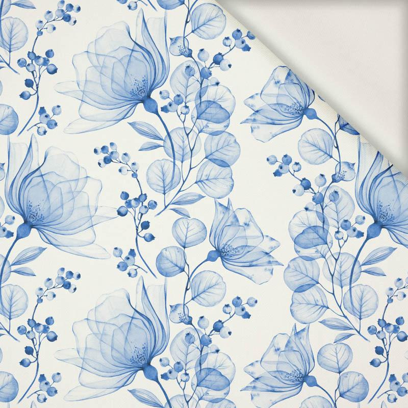 BLUMEN Ms. 4 (classic blue) - Viskose Webware