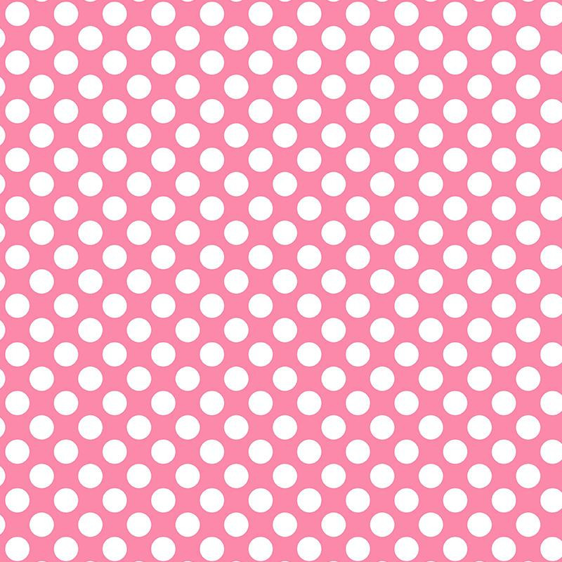 WEIßE TUPFEN / rosa - Sommersweat 