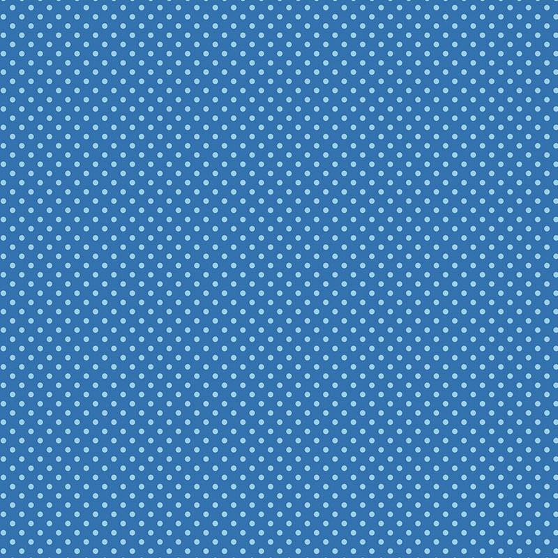 HELLBLAUE PUNKTE / BLAU (KÜRBISGARTEN)