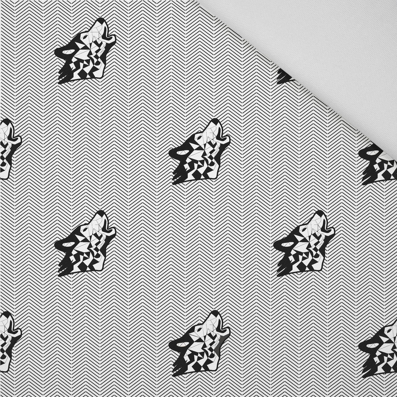 WOLF/ NACHT RUF / weiss - Panama 220g