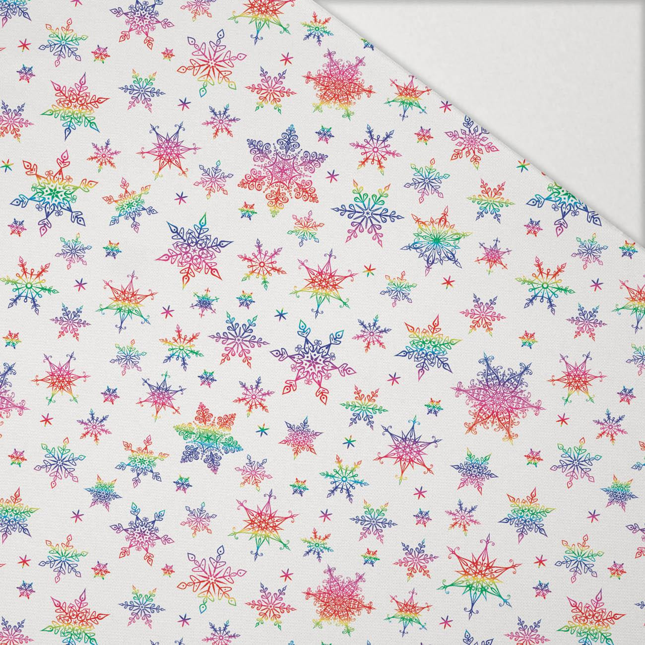 REGENBOGEN SCHNEEFLOCKEN MS. 2 - Hydrophober angerauter Wintersweat REGENBOGEN SCHNEEFLOCKEN MS. 2 - Hydrophober angerauter Wintersweat