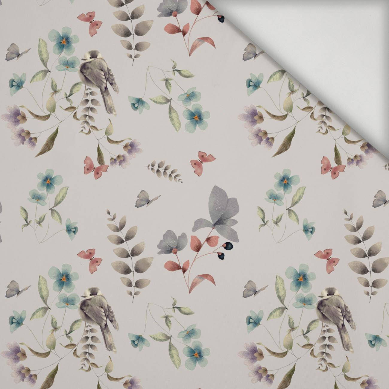 BIRDS AND BUTTERFLIES (INTO THE WOODS) - Lycra 300g