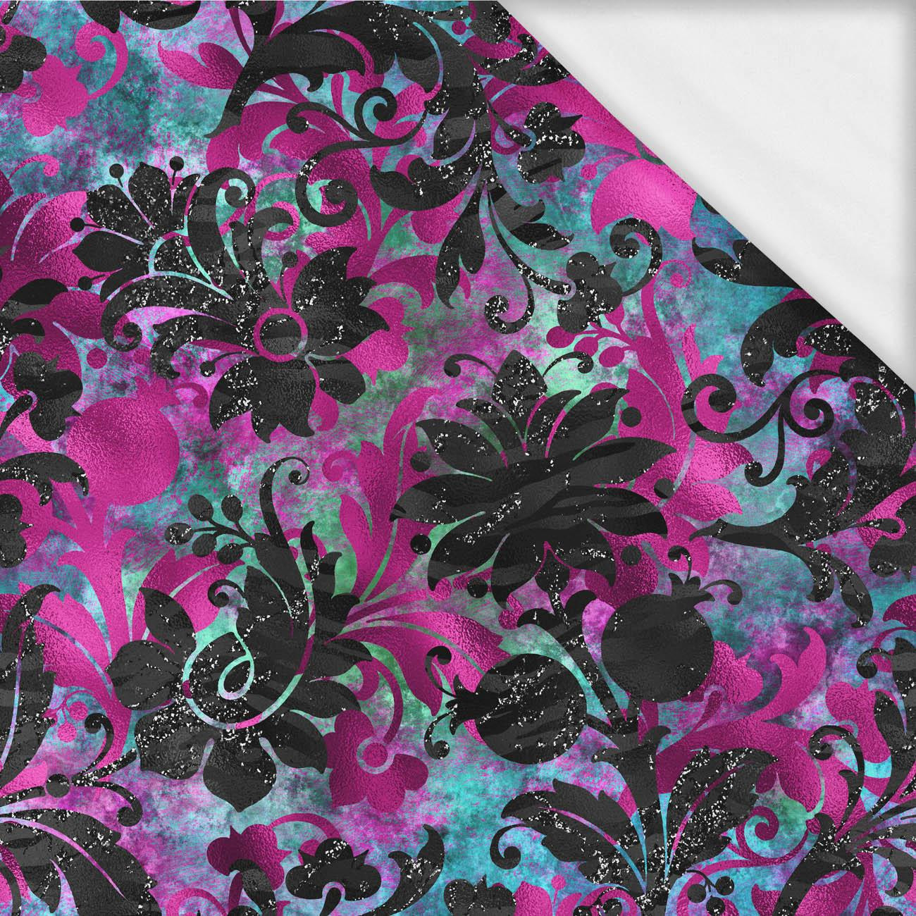 FLORAL MS. 9- Single Jersey mit Elastan ITY