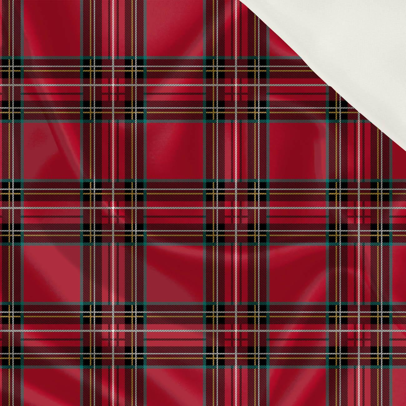 100cm KARO MS. 12 / Rot - Satin