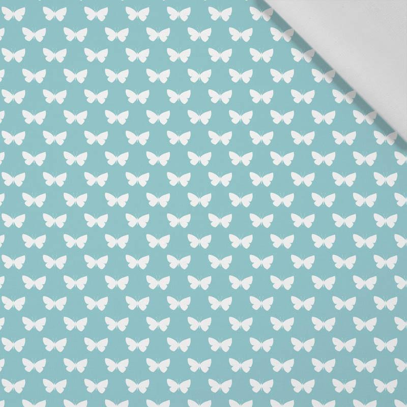 MINI SCHMETTERLINGE (PURPUR SCHMETTERLINGE) - Baumwoll Webware