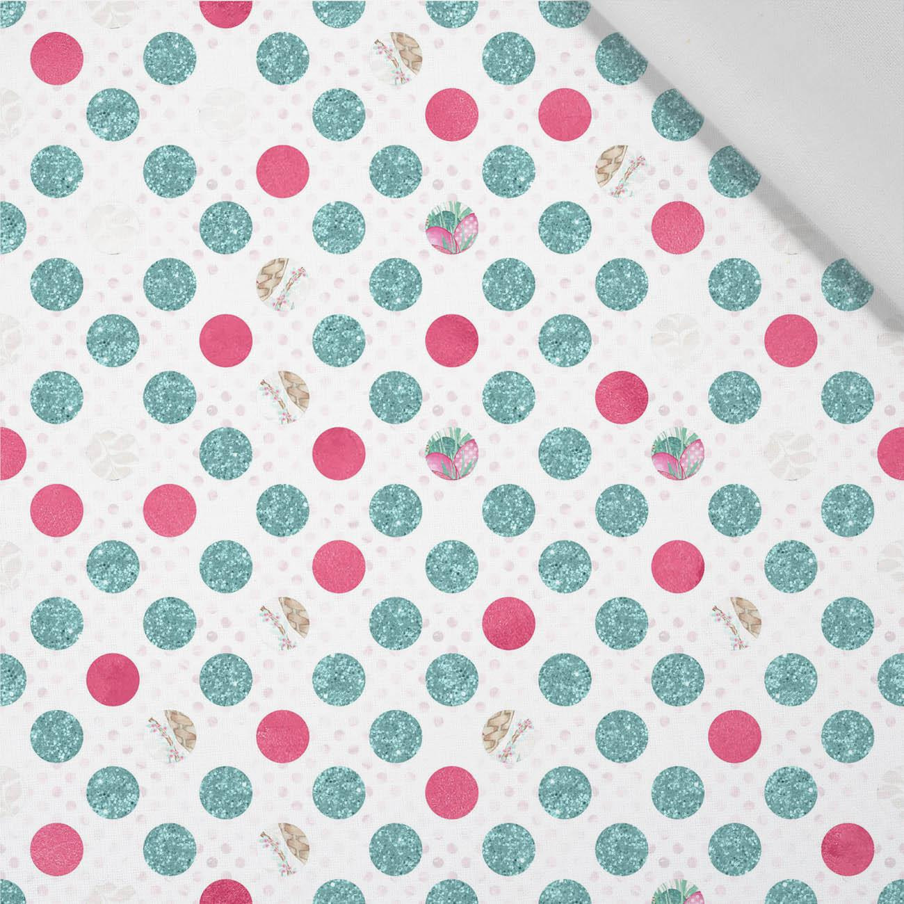 GLITZER DOTS  Ms. 2 - Baumwoll Webware