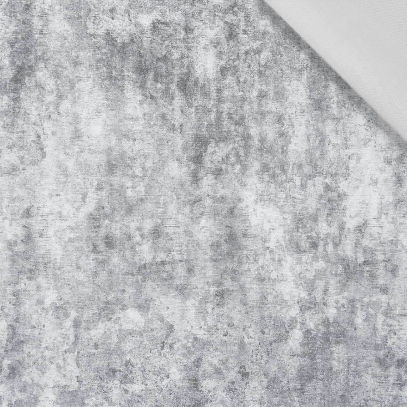 GRUNGE (hellgrau) - Baumwoll Webware