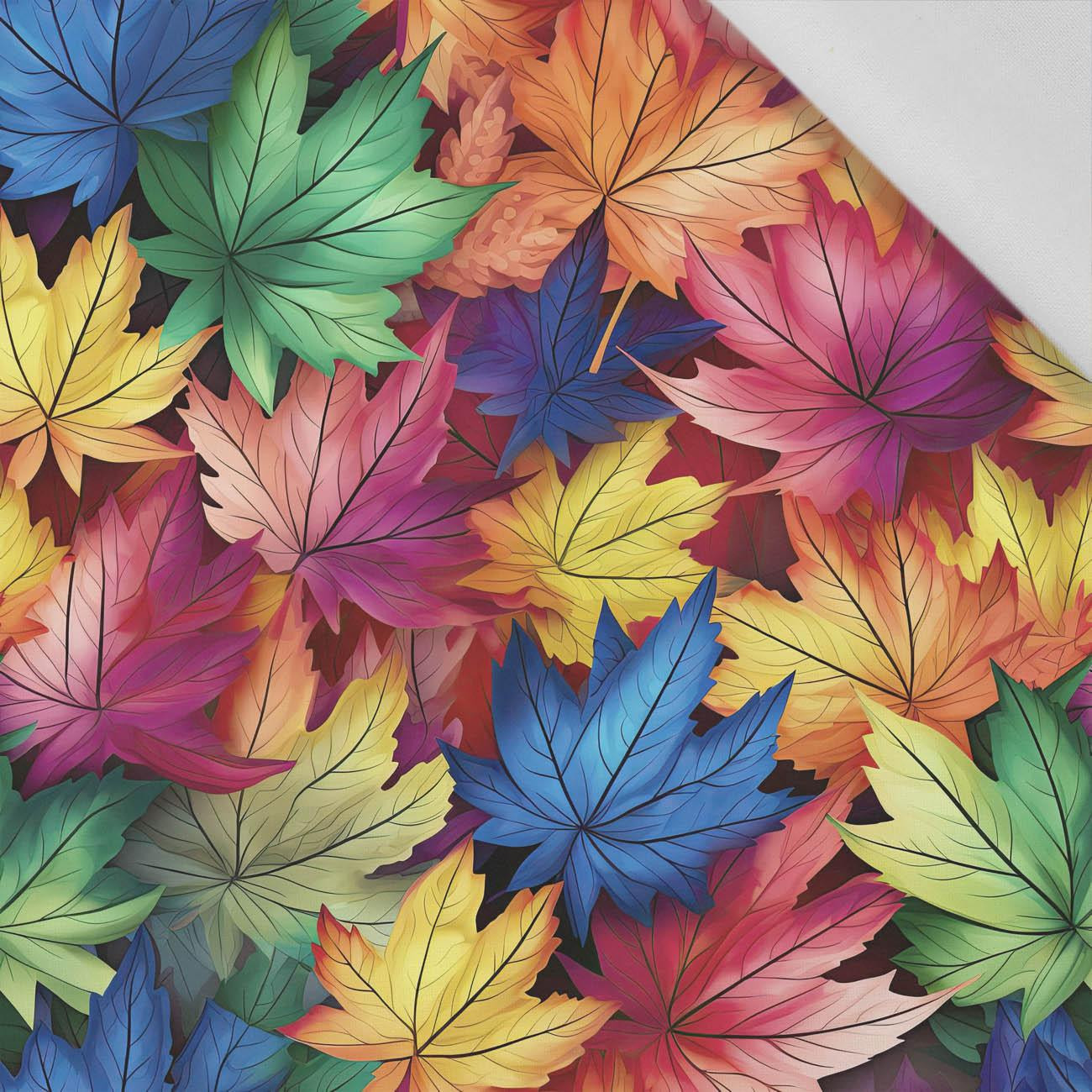 REGENBOGENBLÄTTER M. 2 - Baumwoll Webware