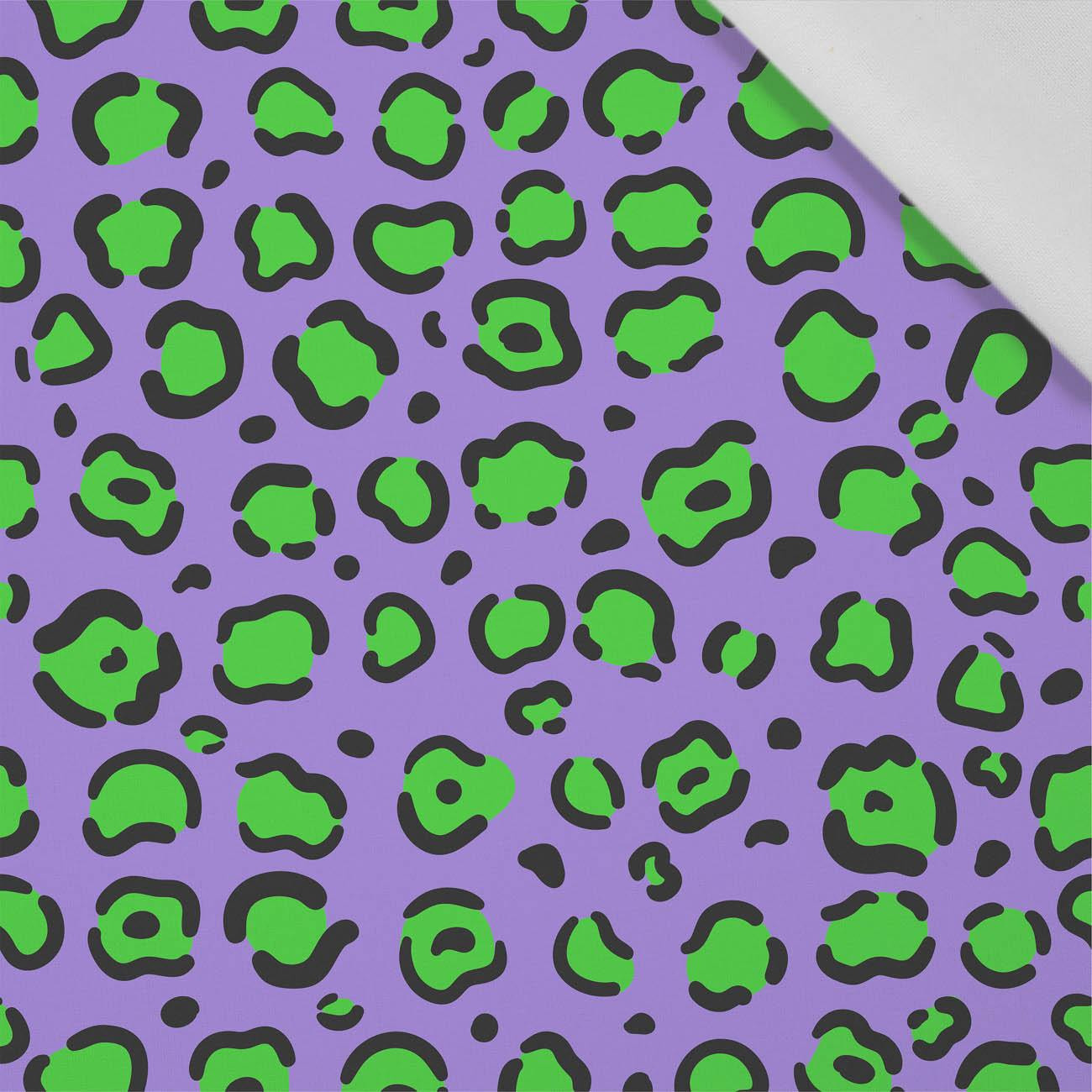 NEON LEOPARD M.1 - Baumwoll Webware