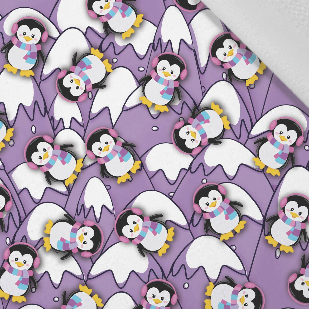 PINGUINE AUF DEN GIPFELN (PINGUINE) - Baumwoll Webware