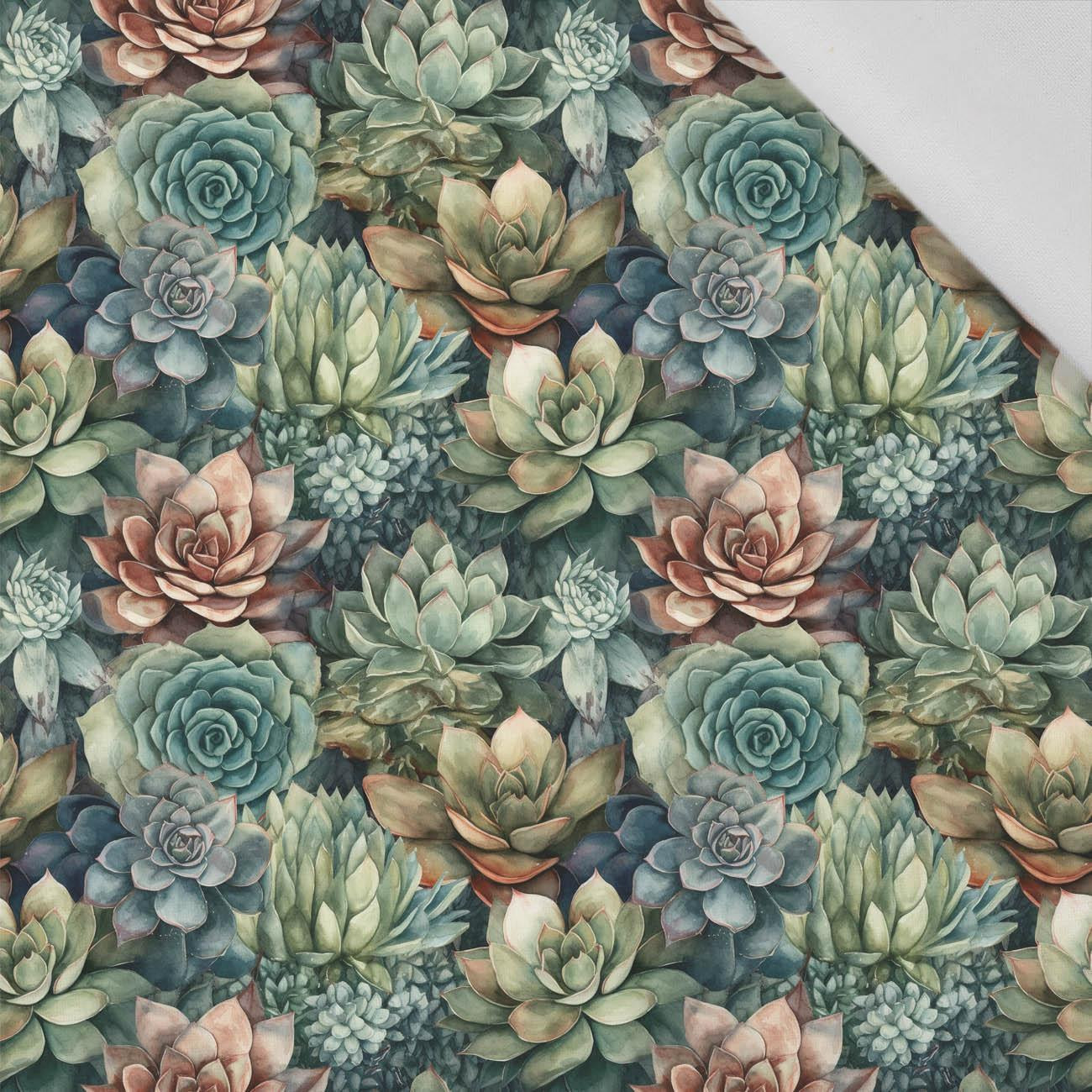 SUCCULENT PLANTS MS. 8 - Baumwoll Webware