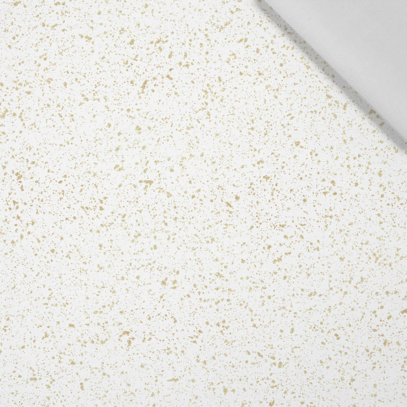 GOLDENE WINTER HIMMEL (WEIßE WEIHNACHTEN) - Baumwoll Webware