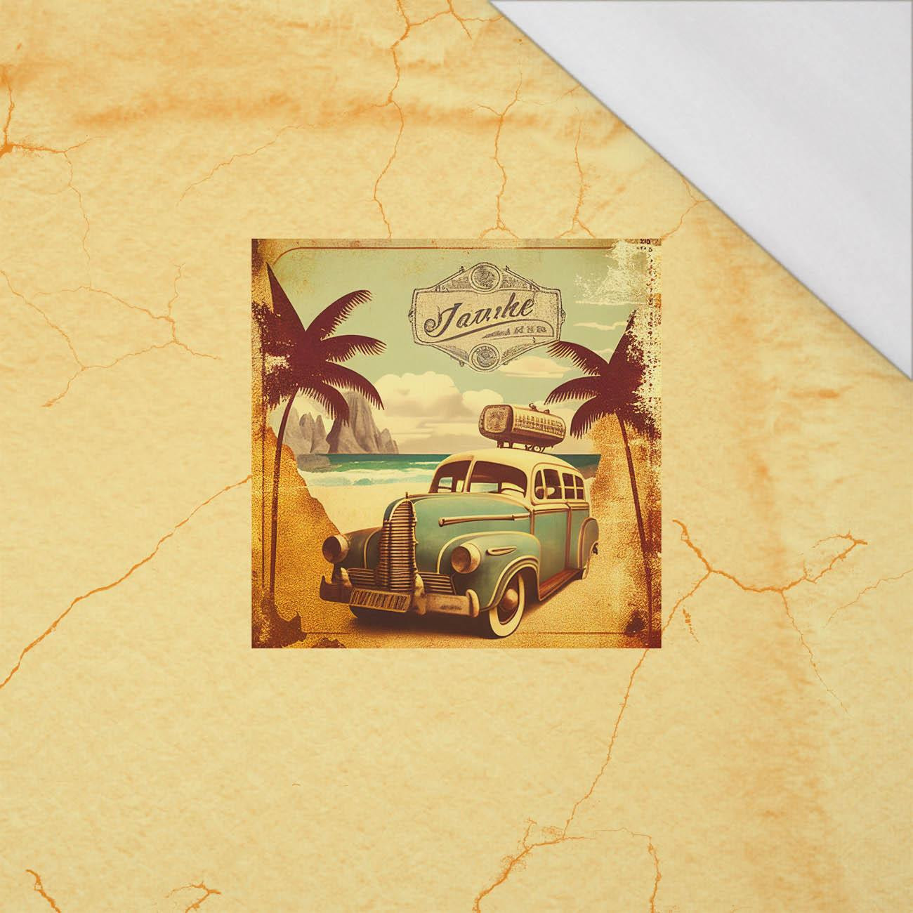 TRAVEL TIME MS. 10 - Paneel (60cm x 50cm) SINGLE JERSEY 