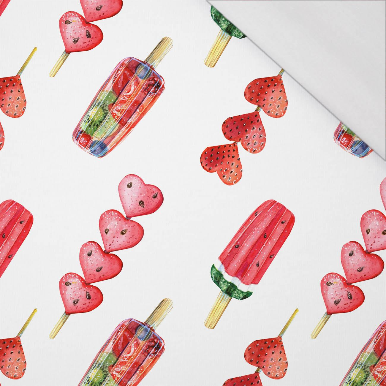FRUCHTEIS - bio single jerset mit Elastan Sommersweat