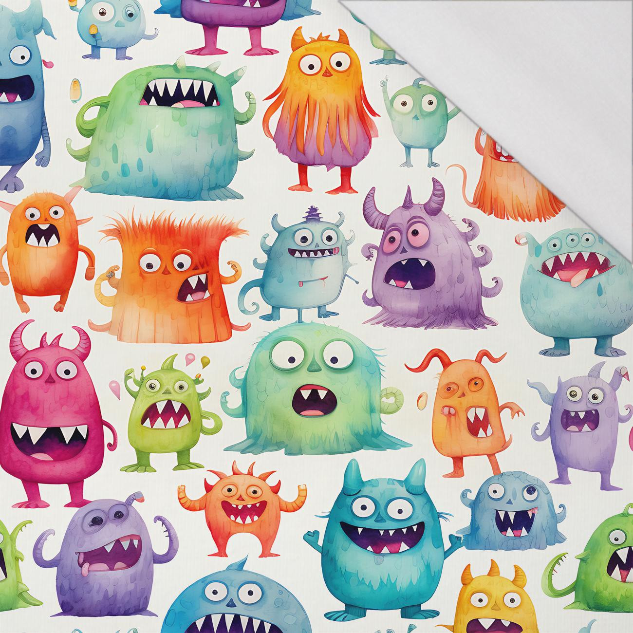 FUNNY MONSTERS M. 1 - Single Jersey