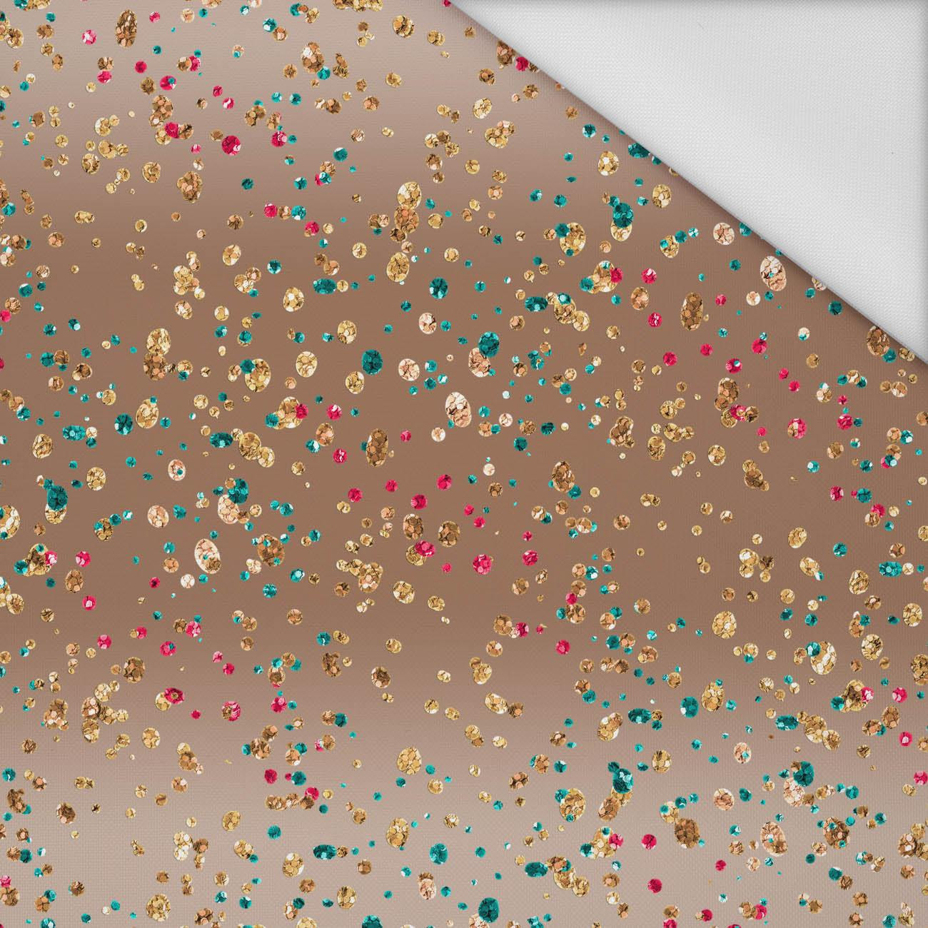 GLITTER MIX (GLITTER HERBST) - Wasserabweisende Webware