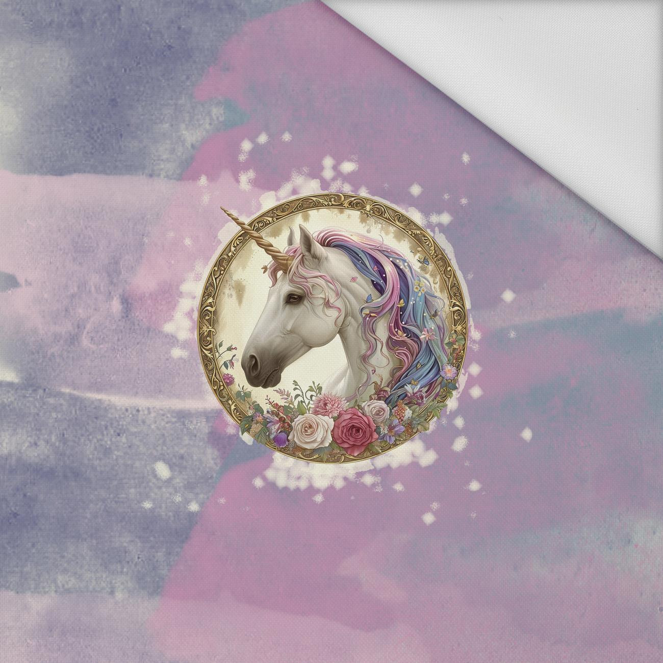 ORNATE UNICORN - Paneel (60cm x 50cm) Wasserabweisende Webware