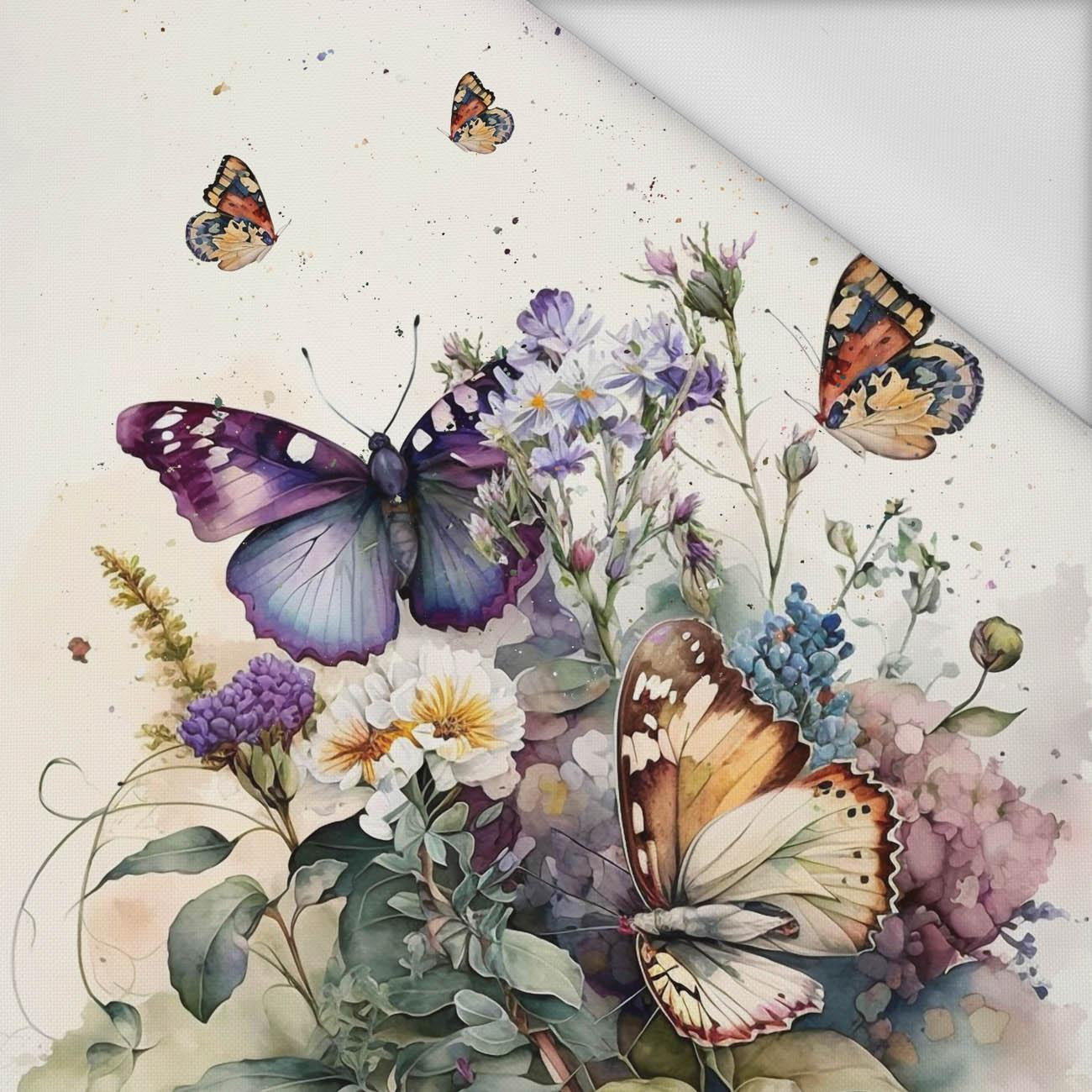BEAUTIFUL BUTTERFLY MS. 2 - Paneel (75cm x 80cm) Wasserabweisende Webware