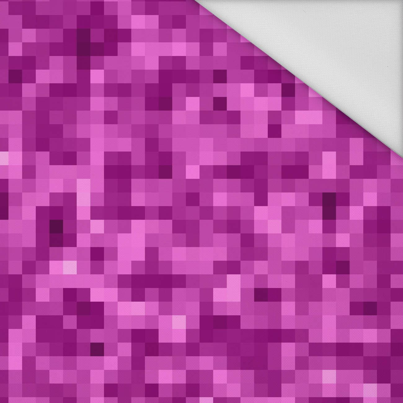PIXEL MS.2 / fuchsie - Wasserabweisende Webware