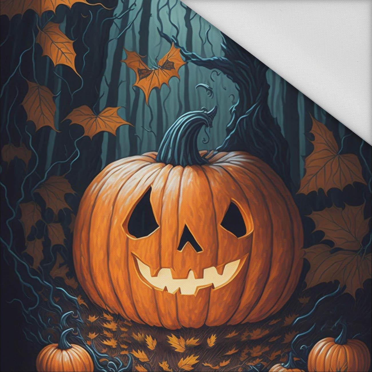 HALLOWEEN PUMPKIN - Paneel (60cm x 50cm) Wasserabweisende Webware