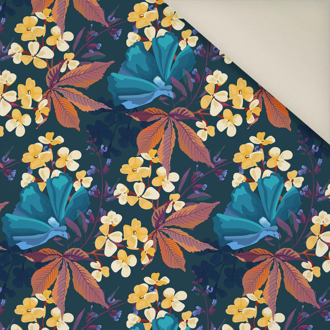 FLORAL AUTUMN M. 2- Polster- Velours