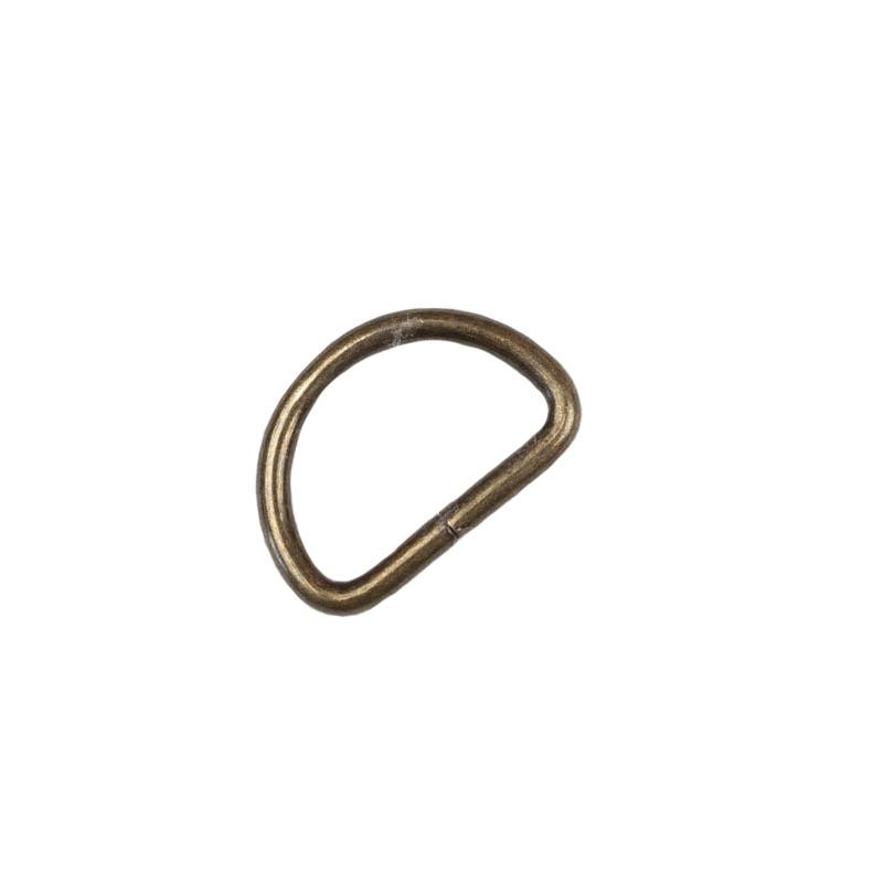 D-ring Halbring Breite 20 mm für Lederware - messig