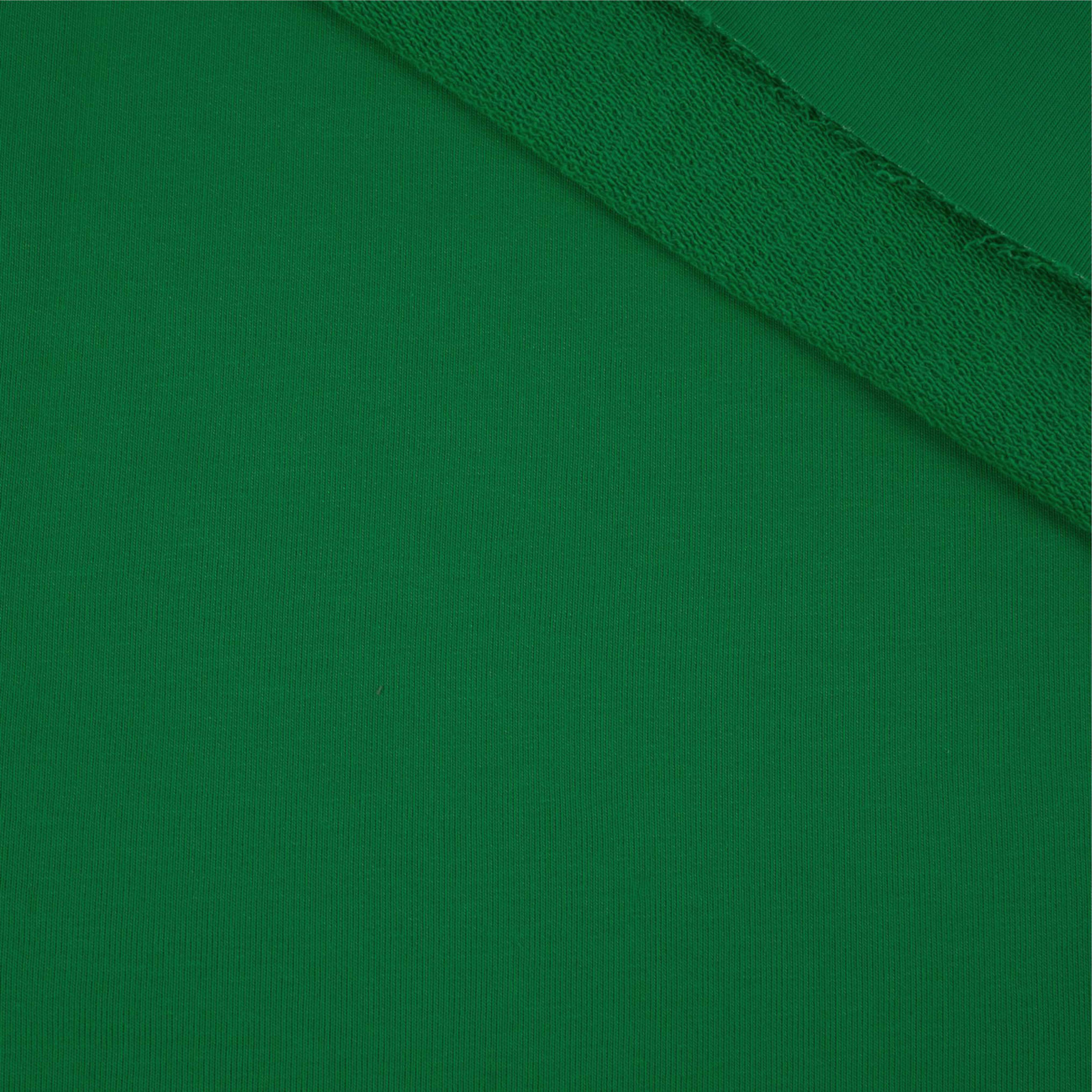 Sommersweat nicht angeraut - FOREST GREEN (D-011)