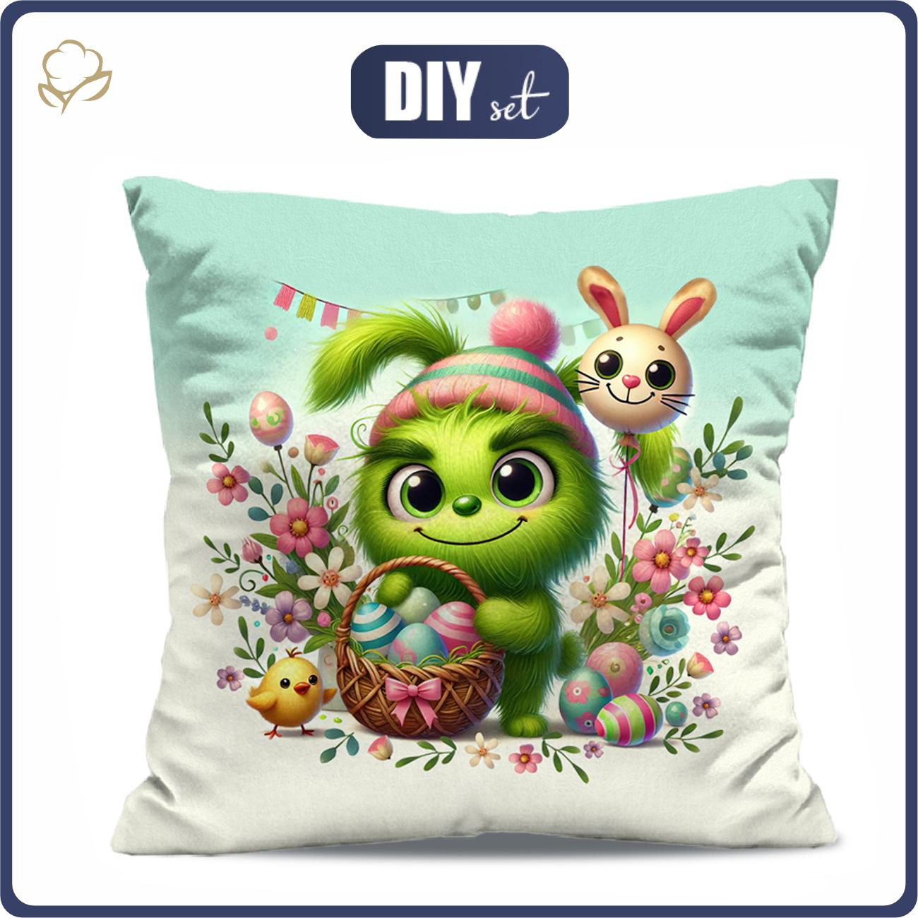 KISSEN 45x45 - FUNNY EASTER ms.2 PRANKSTER - Nähset