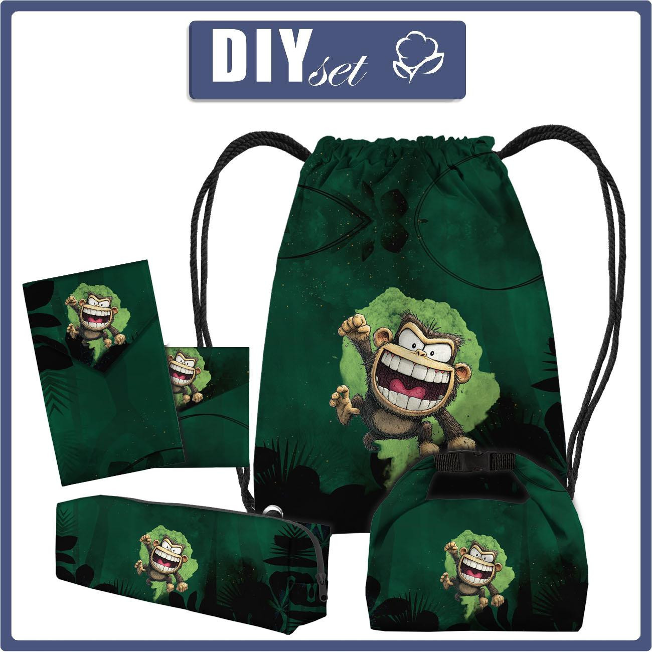 SCHÜLERPAKET - GORILLA AXEL - Nähset